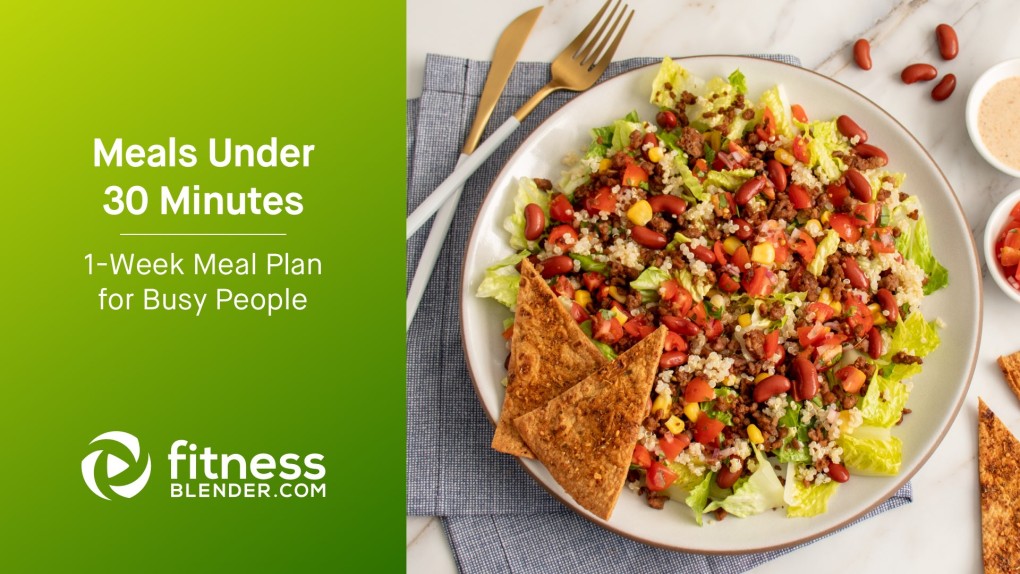 Introducing Our NEW Meal Plan: Meals Under 30 Minutes